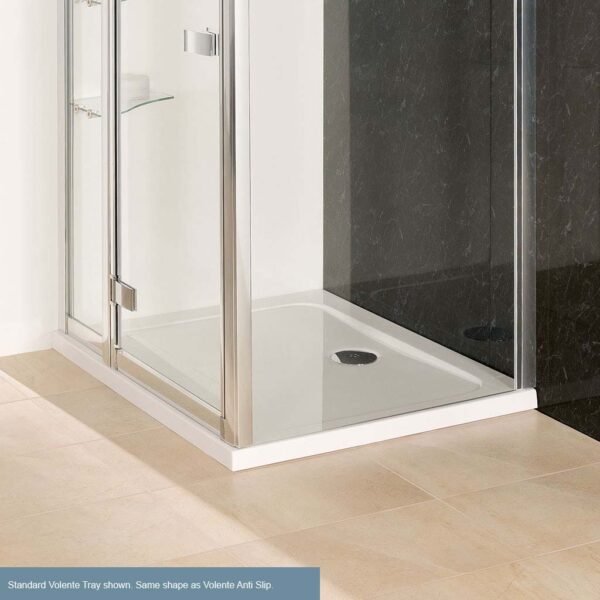 Eastbrook Volente Rectangular Shower Tray  White - Image 2