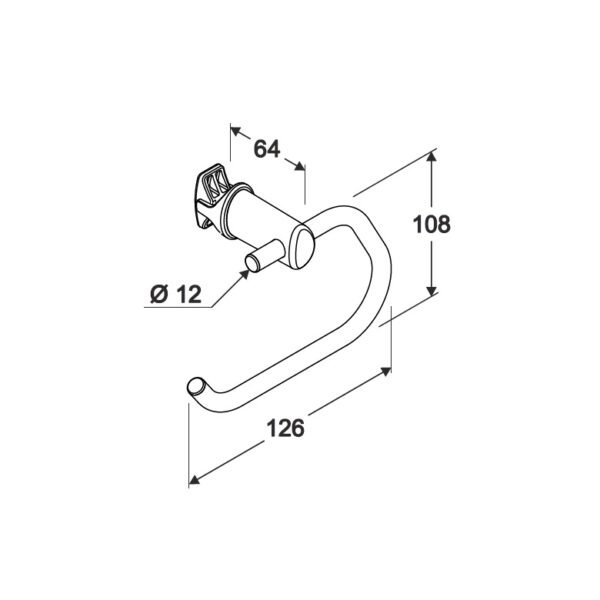 Eastbrook Toilet Paper Holder - Image 2