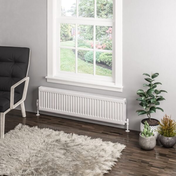 Eastbrook Type 11 Compact Single Panel Radiator Gloss White - Image 7