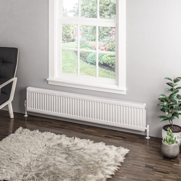 Eastbrook Type 11 Compact Single Panel Radiator Gloss White - Image 9