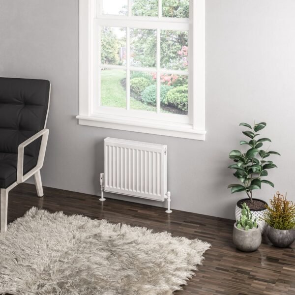 Eastbrook Type 11 Compact Single Panel Radiator Gloss White - Image 12