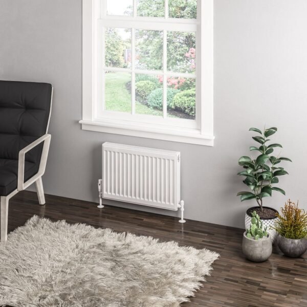 Eastbrook Type 11 Compact Single Panel Radiator Gloss White - Image 13