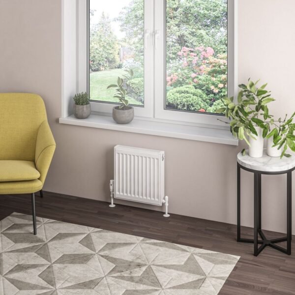 Eastbrook Type 21 Compact Single Panel Radiator Gloss White - Image 2