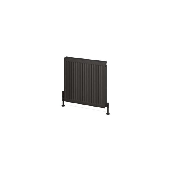 Eastbrook Type 21 Compact Single Panel Radiator Matt Anthracite - Image 3