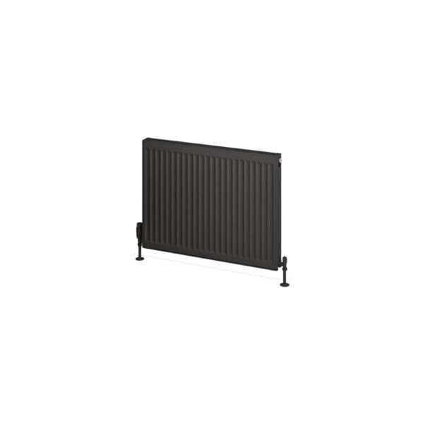 Eastbrook Type 21 Compact Single Panel Radiator Matt Anthracite - Image 4