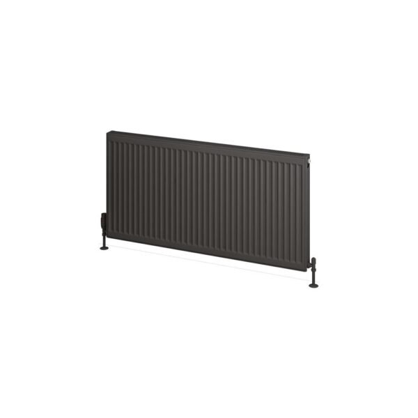 Eastbrook Type 21 Compact Single Panel Radiator Matt Anthracite - Image 6