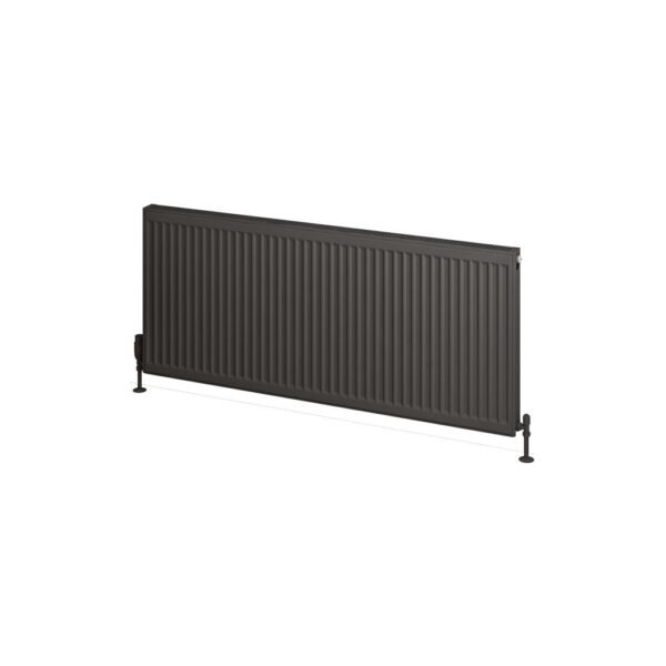 Eastbrook Type 21 Compact Single Panel Radiator Matt Anthracite - Image 7