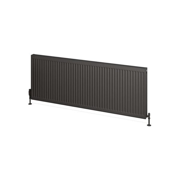 Eastbrook Type 21 Compact Single Panel Radiator Matt Anthracite - Image 8