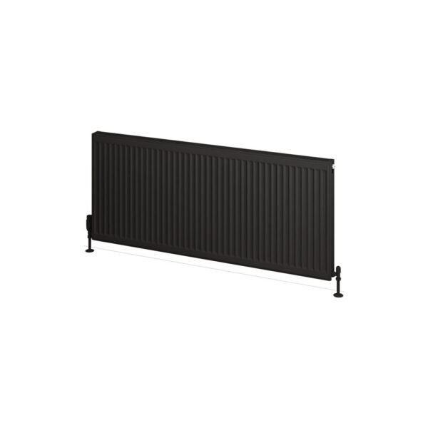 Eastbrook Type 21 Compact Single Panel Radiator Matt Black - Image 7