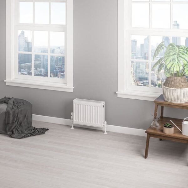 Eastbrook Type 22 Compact Single Panel Radiator Gloss White