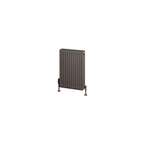Eastbrook Type 22 Compact Single Panel Radiator Matt Anthracite - Image 2