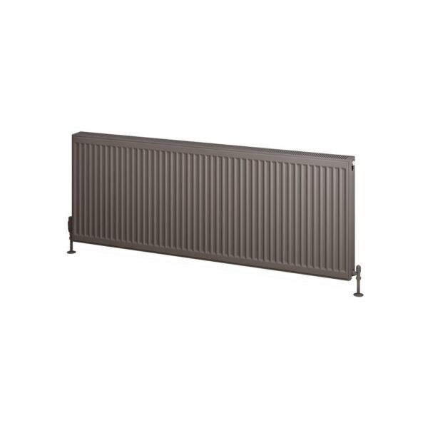 Eastbrook Type 22 Compact Single Panel Radiator Matt Anthracite - Image 8