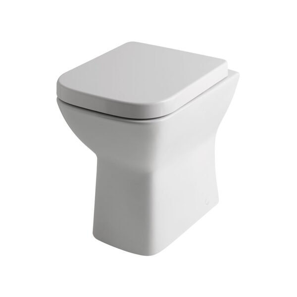 Eastbrook Collindale Rimless Comfort Height Back To Wall Toilet With Soft Close Seat White