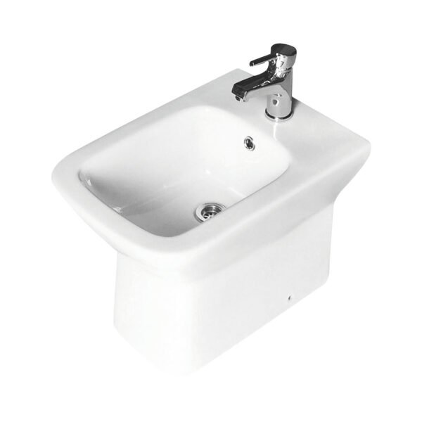 Eastbrook Collindale Floorstanding Bidet 350mm Wide 1 TH White
