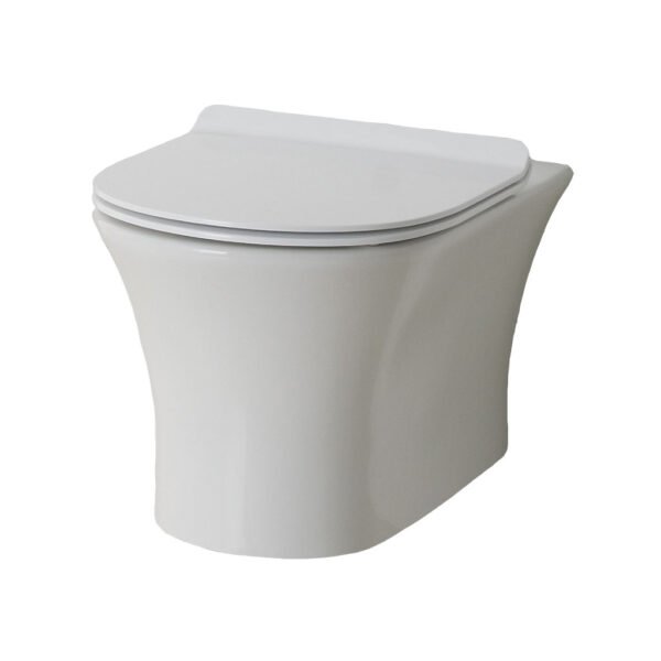 Eastbrook Northall Wall Hung Toilet With Soft Close Seat White