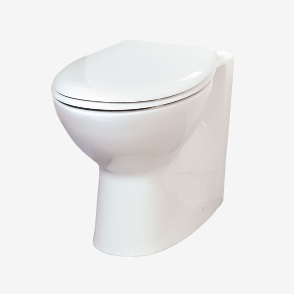 Eastbrook Loire Back To Wall Toilet With Seat White
