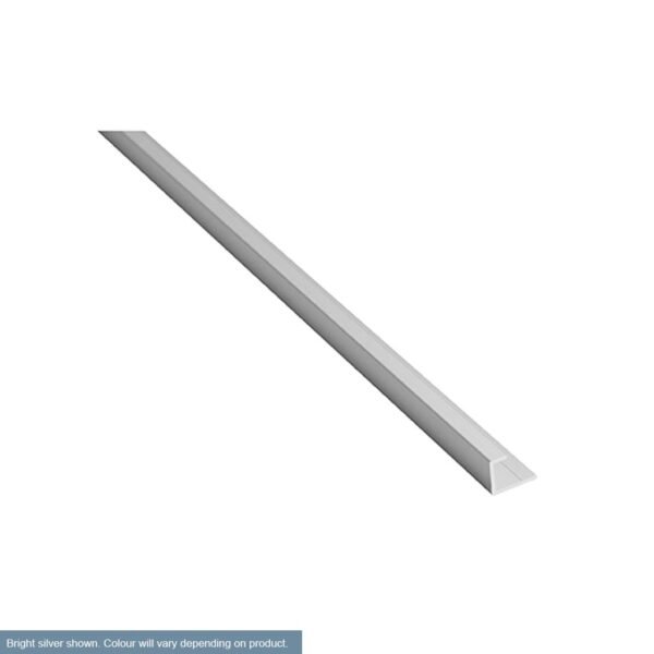 Eastbrook Widepanel Aluminium End U 2400mm Long