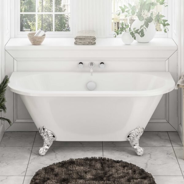 Eastbrook Mortlake Freestanding Bath 1500mm x 740mm No TH - Image 7