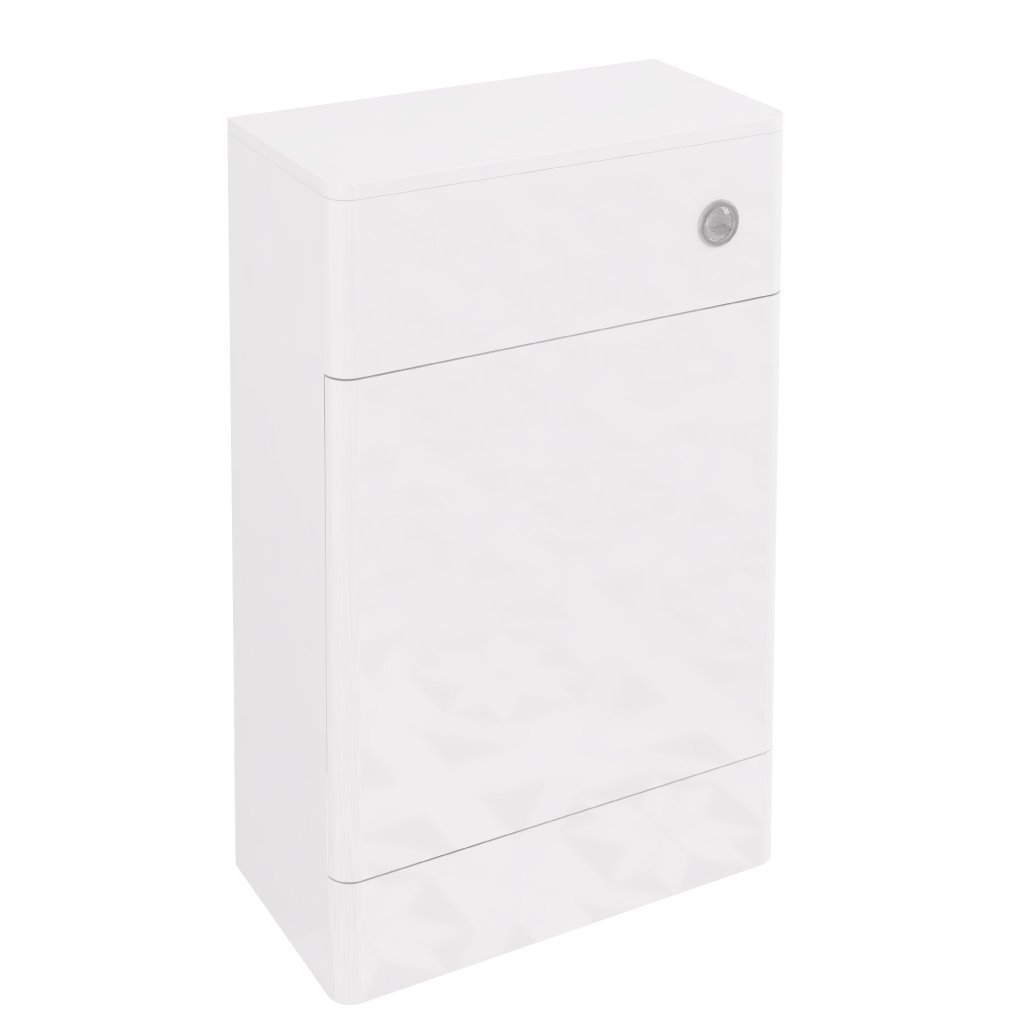 Eastbrook Cavone WC Unit 500mm Wide High Gloss White