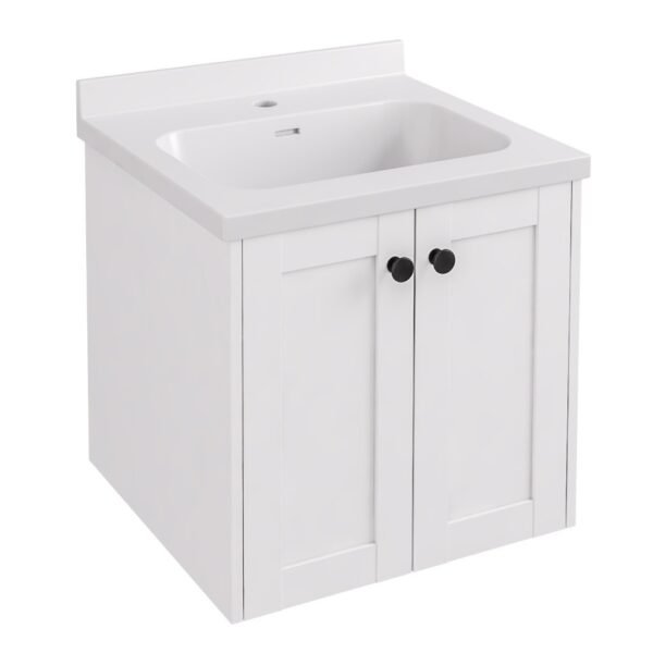 Eastbrook Hardwick 2 Door Wall Hung Vanity Unit With Quartz Basin 1 TH
