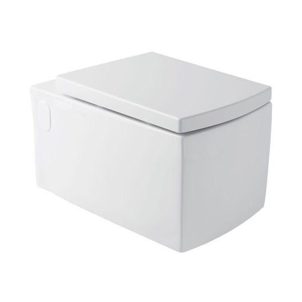 Eastbrook Somme Wall Hung Toilet With Soft Close Seat White