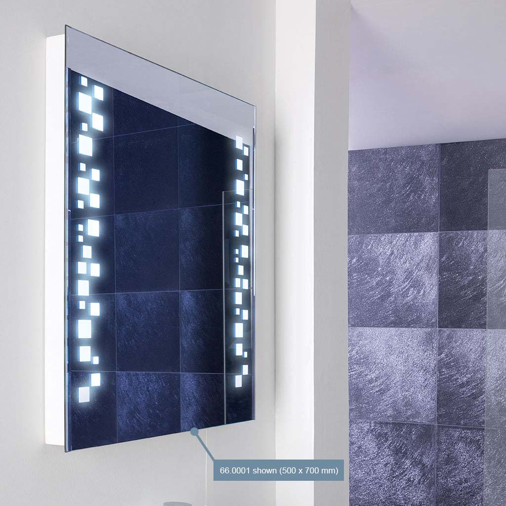 Eastbrook Charleston Illuminated Bathroom Mirror 700mm x 600mm