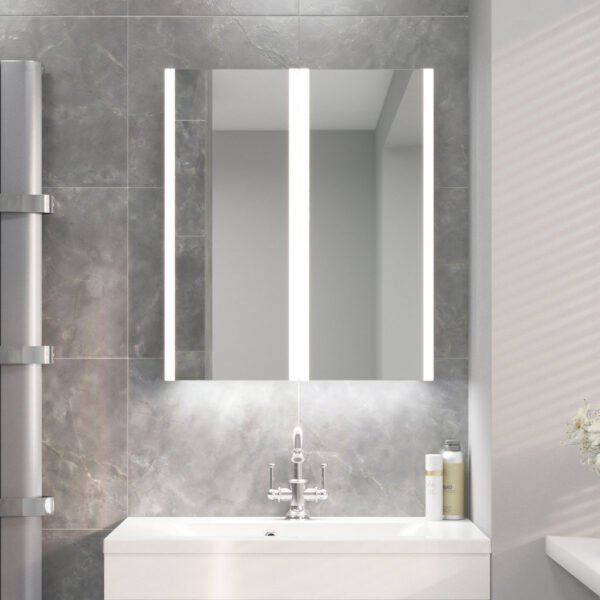 Eastbrook Caldini 2 Door Illuminated Mirror Cabinet White