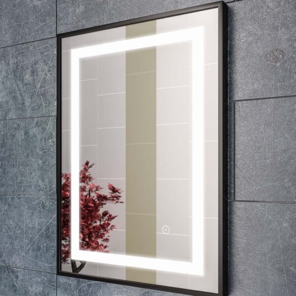 Eastbrook Varano Illuminated Mirror Matt Black