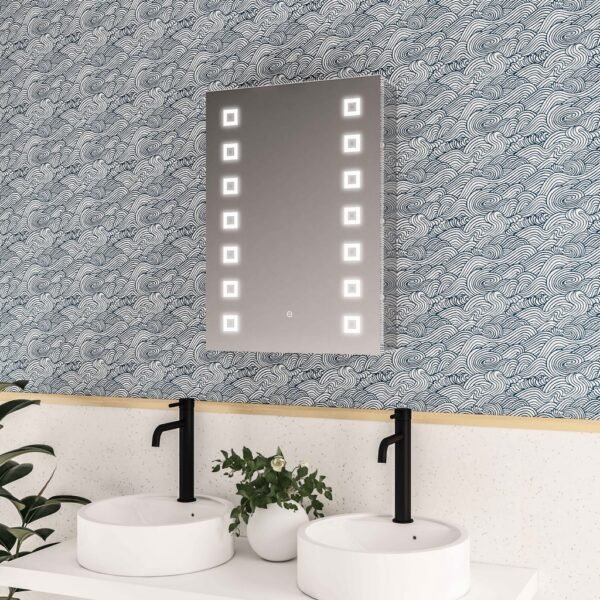 Eastbrook Chiana 1 Door LED Illuminated Mirror Cabinet 700mm x 500mm