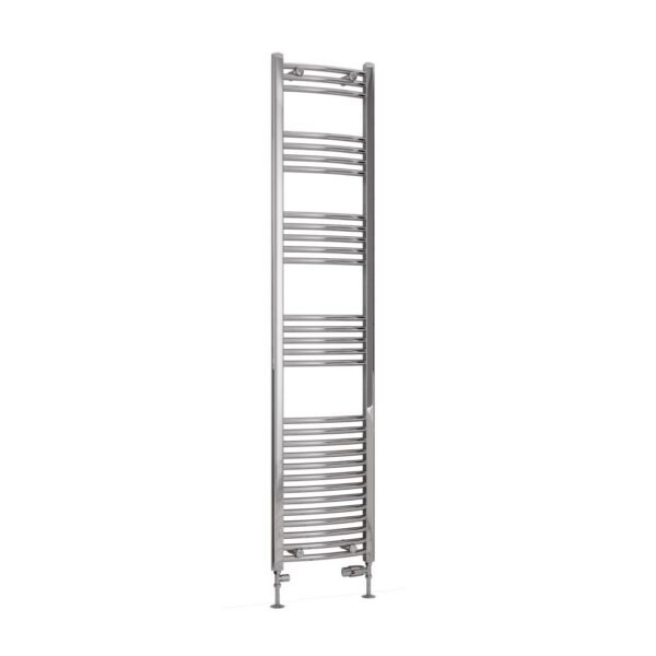 Eastbrook Wendover Curved Heated Towel Rail Chrome - Image 24