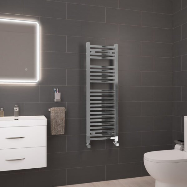 Eastbrook Biava Straight Heated Towel Rail Chrome - Image 6