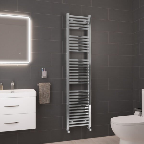 Eastbrook Biava Straight Heated Towel Rail Chrome - Image 9