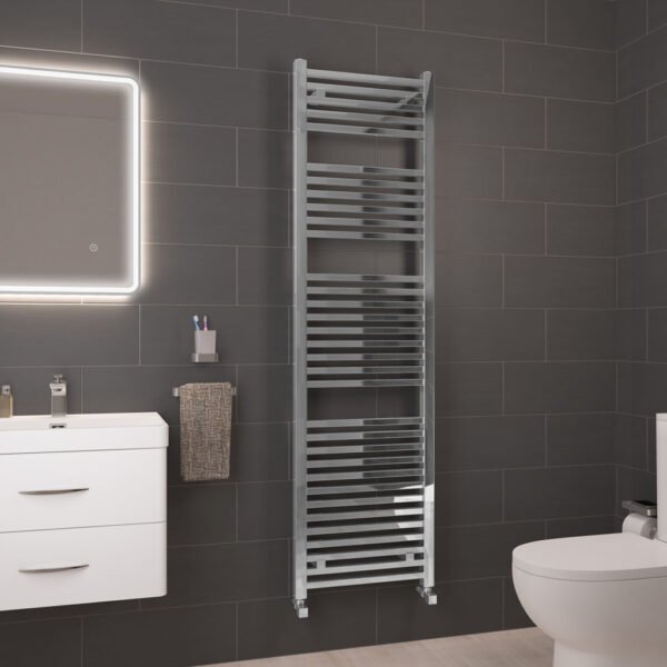 Eastbrook Biava Straight Heated Towel Rail Chrome - Image 10