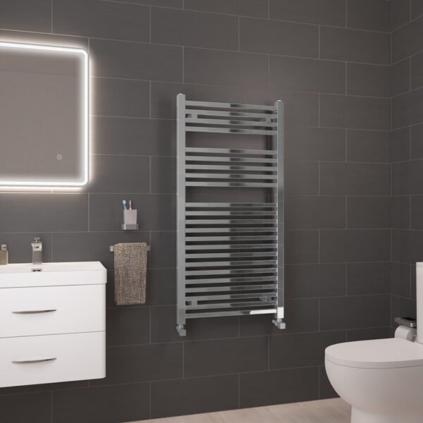 Eastbrook Biava Straight Heated Towel Rail Chrome - Image 8