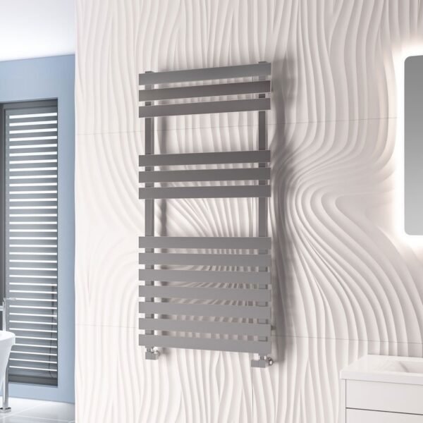 Eastbrook Biava Designer Heated Towel Rail Polished Stainless Steel