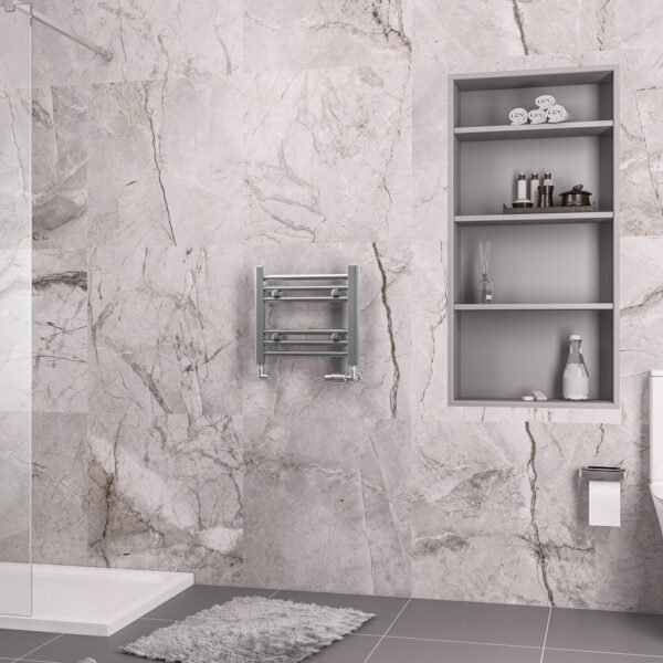 Eastbrook Biava Multirail Straight Heated Towel Rail Chrome