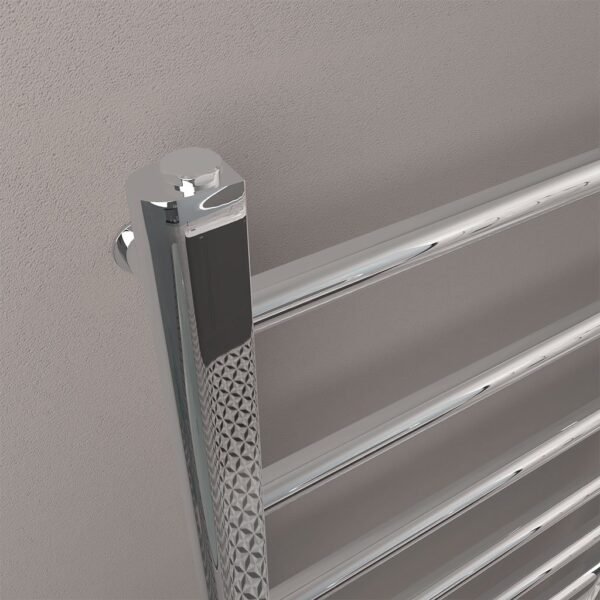Eastbrook Tuscan Multirail Straight Heated Towel Rail Chrome - Image 3