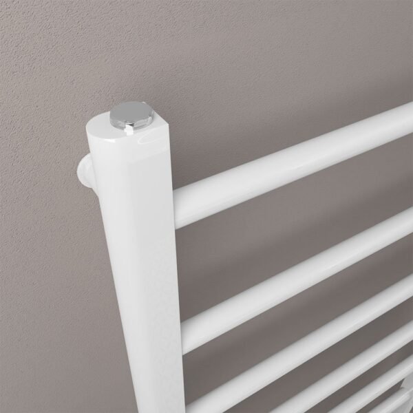 Eastbrook Tuscan Multirail Straight Heated Towel Rail Gloss White - Image 3