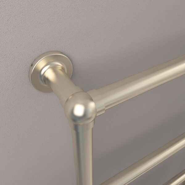 Eastbrook Stour Straight Heated Towel Rail Brushed Brass - Image 8
