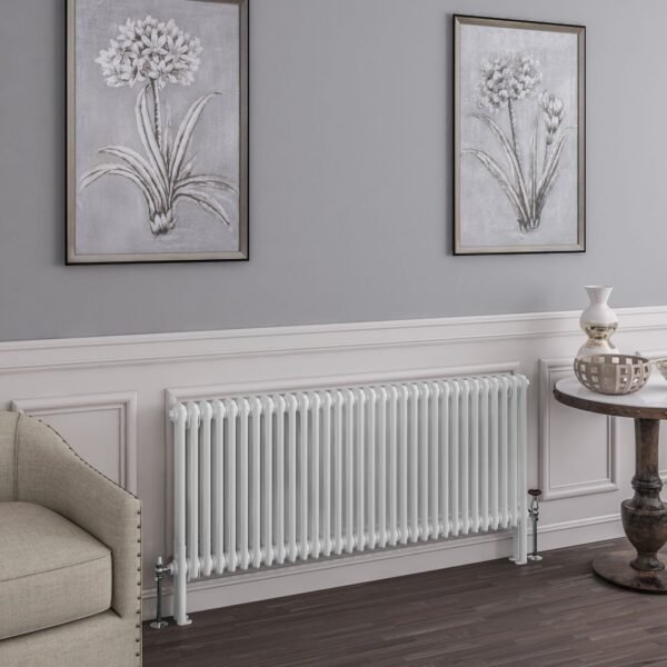 Eastbrook Imperia 2 Column Radiator Gloss White - Image 9
