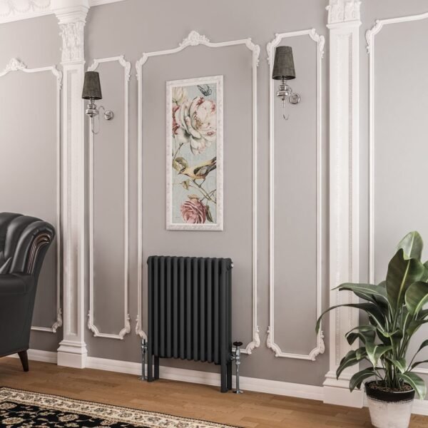 Eastbrook Imperia 3 Column Radiator Matt Anthracite - Image 7