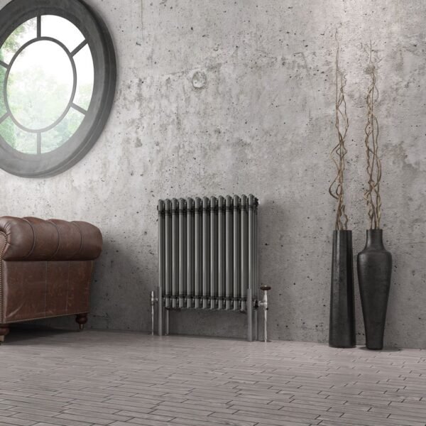 Eastbrook Imperia 3 Column Radiator Bare Metal - Image 2