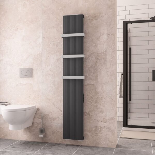 Eastbrook Derwent Dry Element Aluminium Designer Radiator Matt White - Image 18