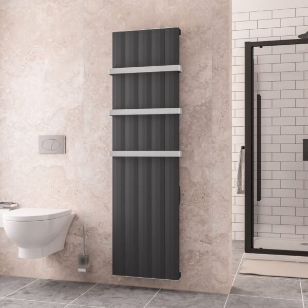 Eastbrook Derwent Dry Element Aluminium Designer Radiator Matt White - Image 20