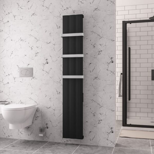 Eastbrook Derwent Dry Element Aluminium Designer Radiator Matt White - Image 22