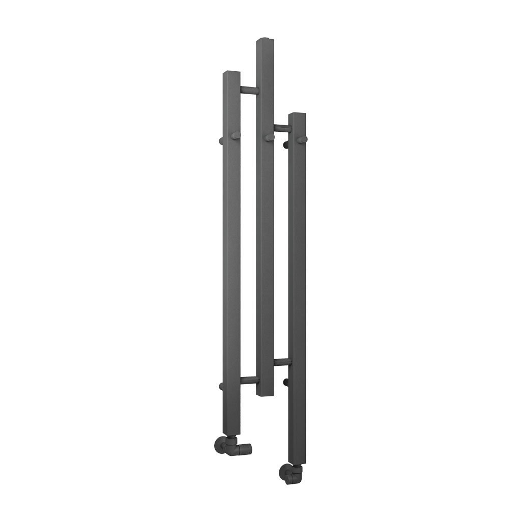 Eastbrook Conwy Designer Radiator 1200mm x 260mm Matt Anthracite