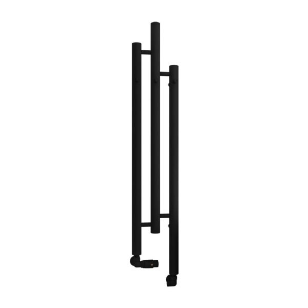 Eastbrook Portchester Designer Radiator 1200mm x 260mm Matt Black