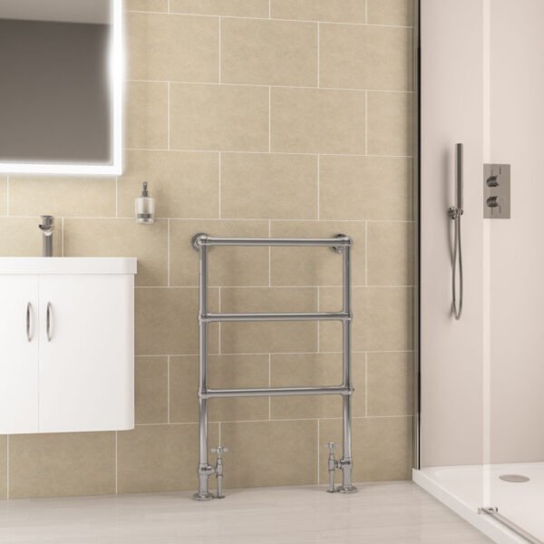 Eastbrook Windrush Heated Towel Rail Chrome - Image 3