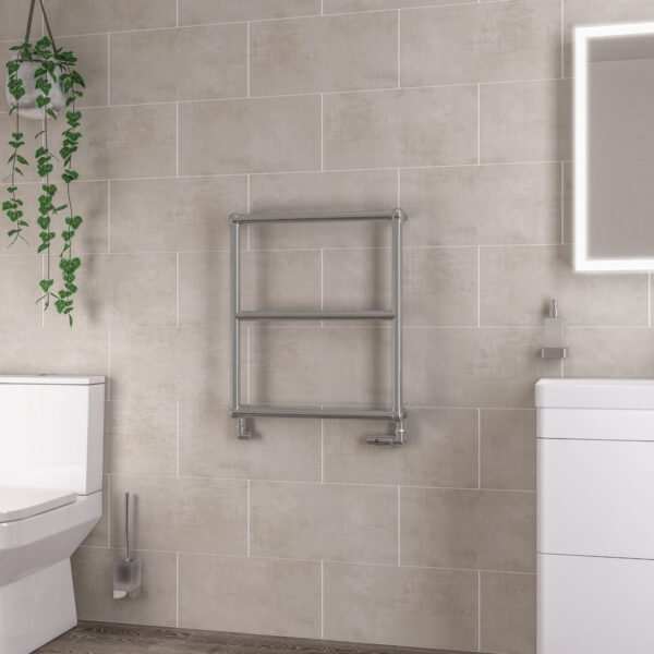 Eastbrook Stour Straight Heated Towel Rail Chrome - Image 3