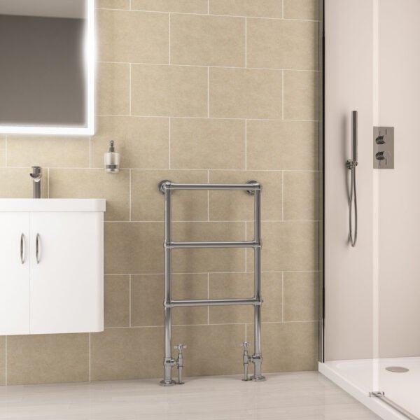 Eastbrook Windrush Heated Towel Rail Chrome - Image 2